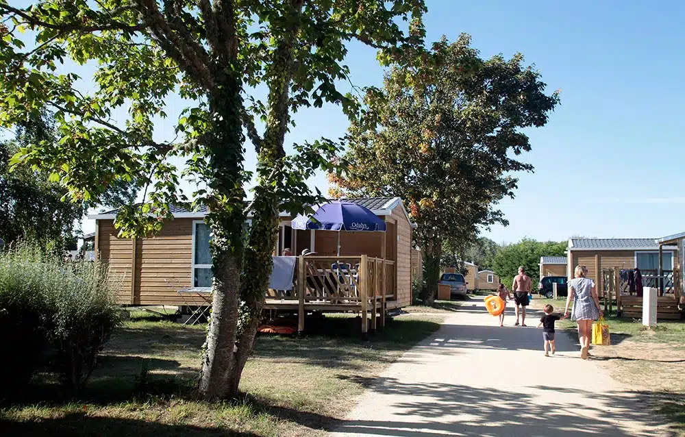 camping le vorlen flower hebergements fouesant