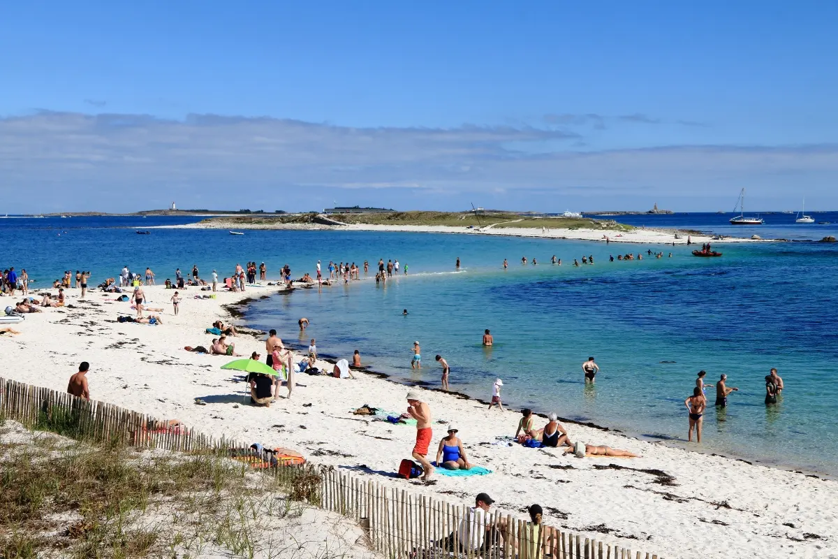 plage archipel glenan camping finistere